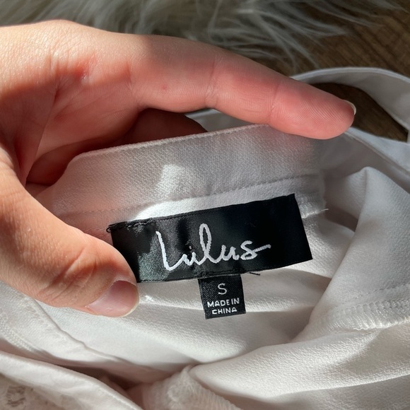 LULU’S All My Daydreams White Lace Skater Dress - Picture 4 of 4